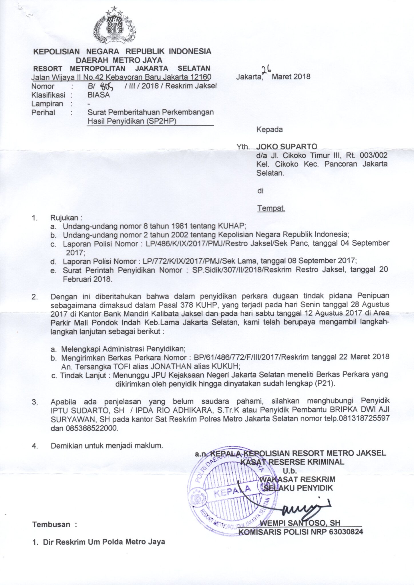 apa-itu-sp2hp-surat-pemberitahuan-perkembangan-hasil-penyelidikan